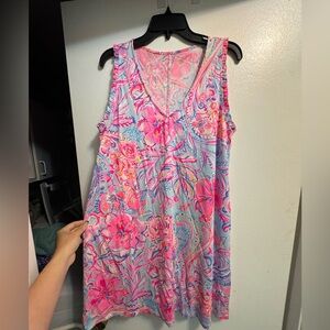Lilly Pulitzer Pink and Blue dress